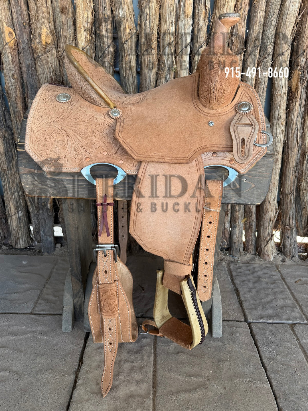 $940- 14.5" Sheridan Single Skirt Lady Ranch Saddle