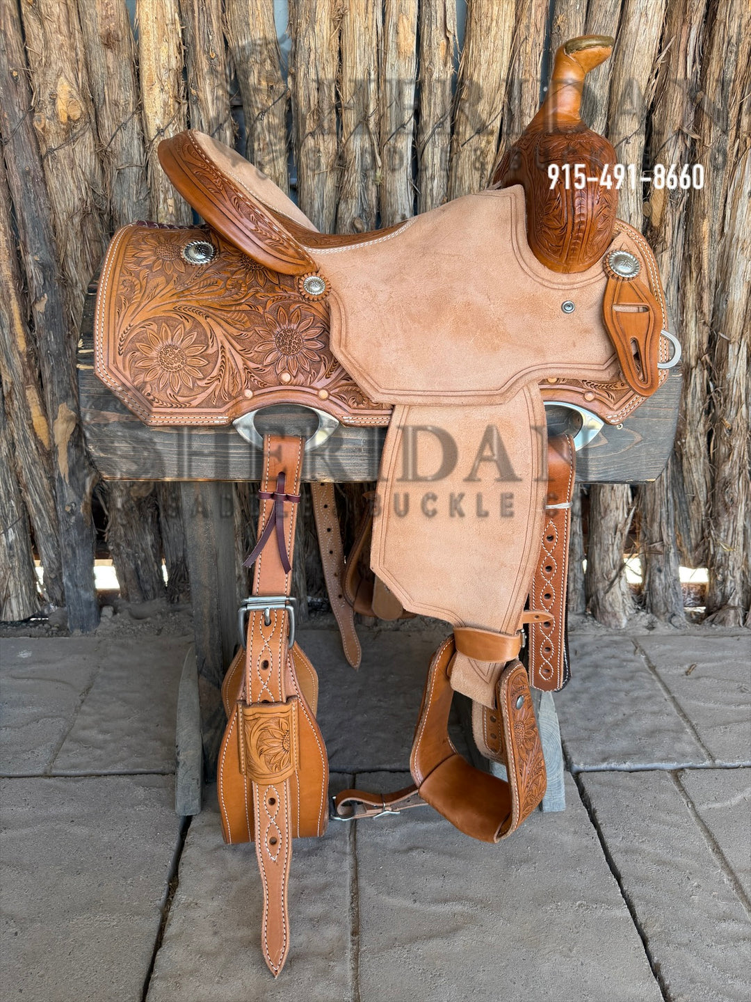 $980 - 15.5" Sheridan Lady Ranch Saddle