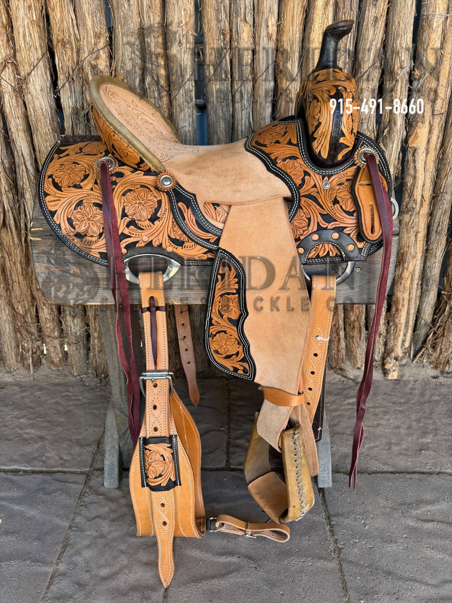 $1,090- 15.5" Sheridan Ranch Cutter Saddle