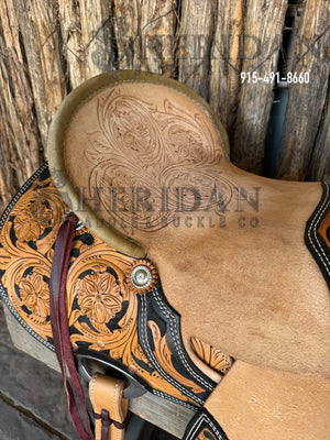 $1,090- 15.5" Sheridan Ranch Cutter Saddle