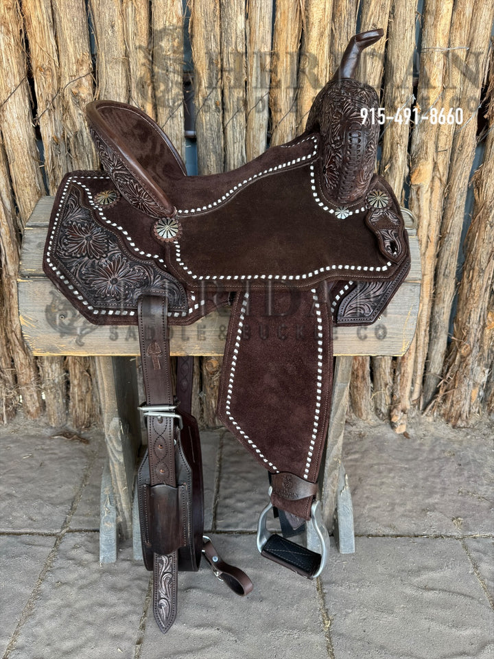 Sheridan AirLite Barrel Racing Saddle