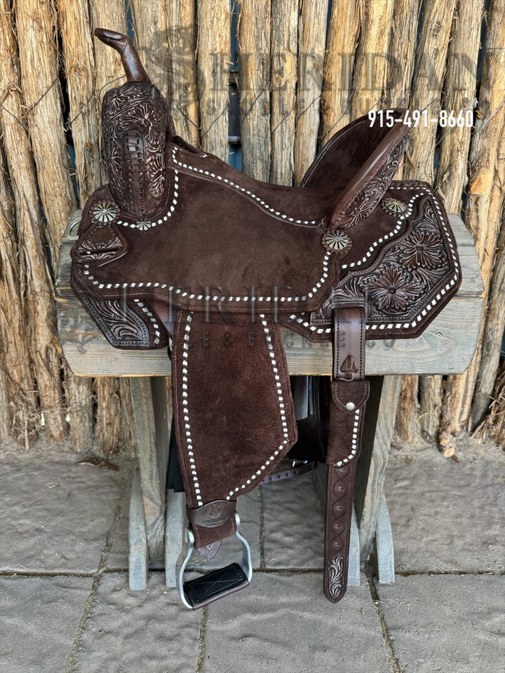 Sheridan AirLite Barrel Racing Saddle
