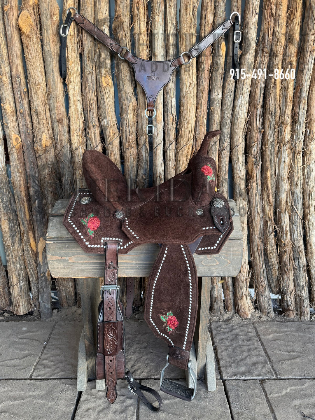 $1,300 - 15.5" Sheridan AirLite Barrel Racing Saddle 20lbs