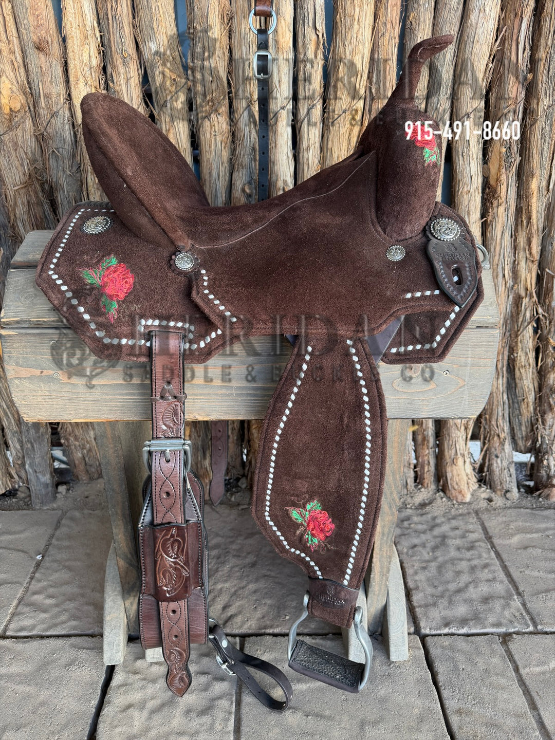 $1,300 - 15.5" Sheridan AirLite Barrel Racing Saddle 20lbs