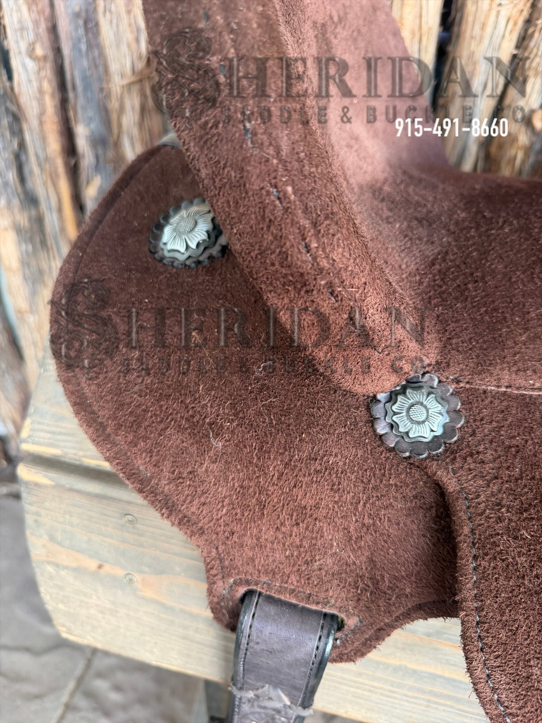 $1,300 - 15.5" Sheridan AirLite Barrel Racing Saddle 20lbs