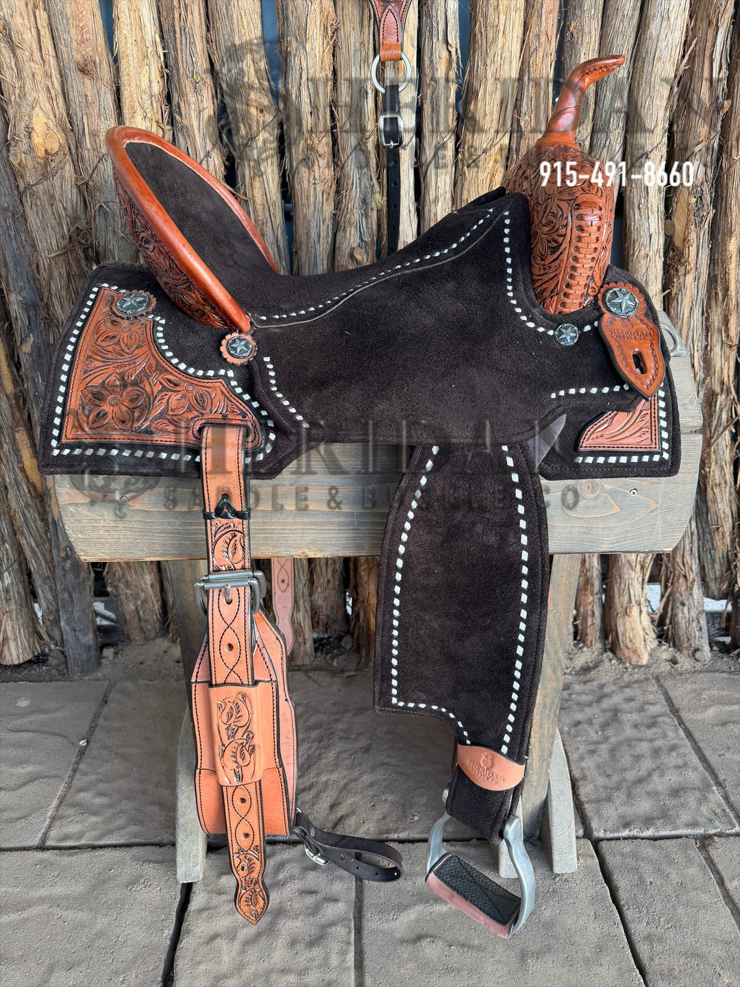 $1,475 - 17" Sheridan AirLite Barrel Racing Saddle 20lbs