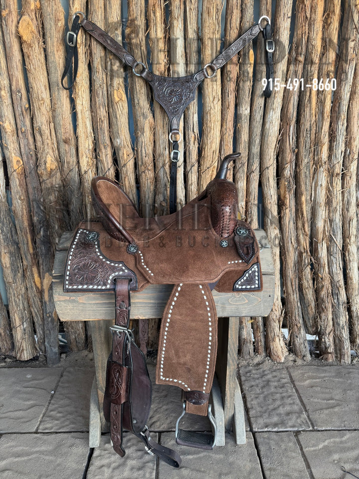 $1,475 - 15" Sheridan AirLite Barrel Racing Saddle 20lbs