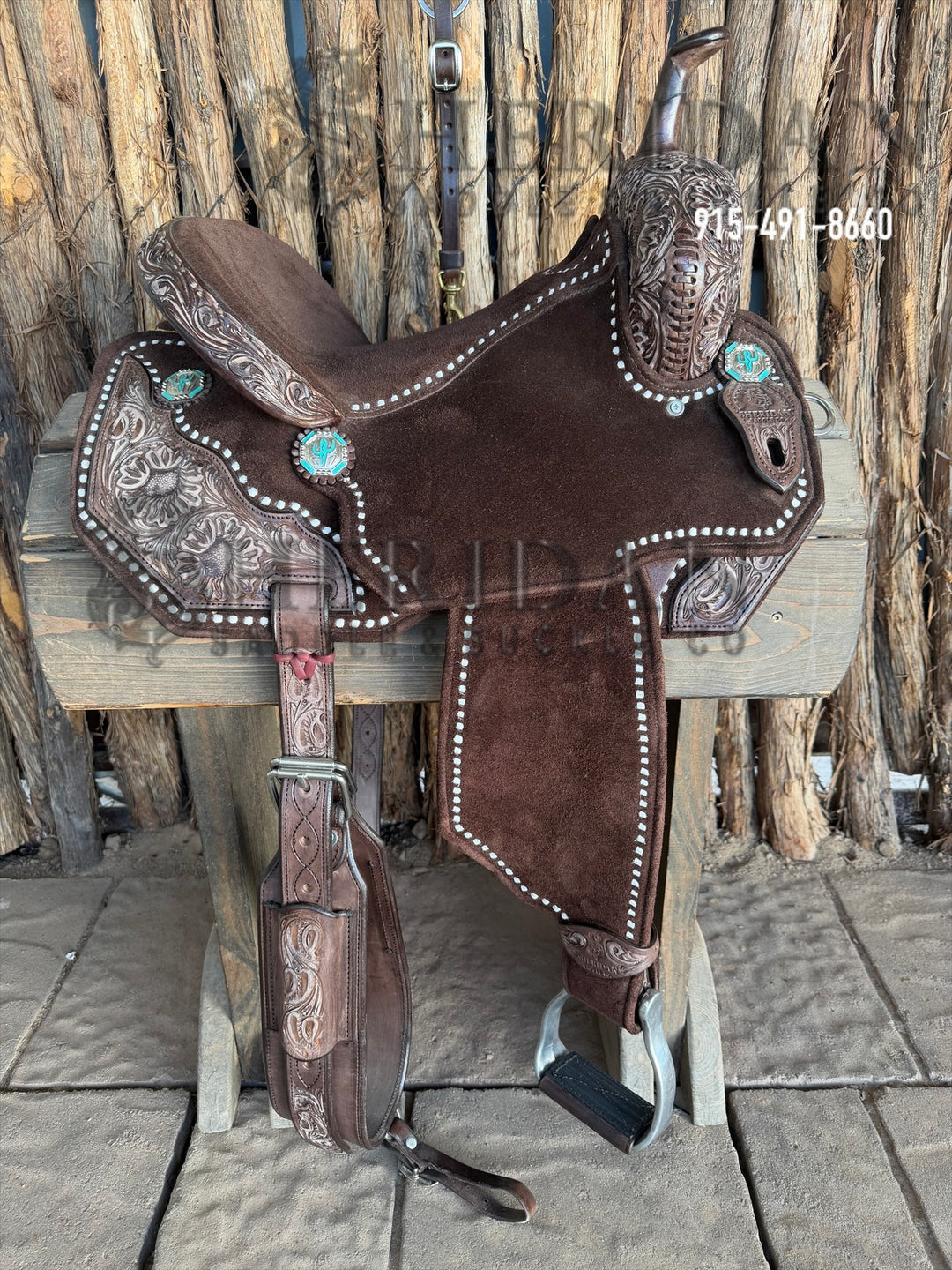 $1,475 - 14" Sheridan AirLite Barrel Racing Saddle 20lbs Spinal Releif