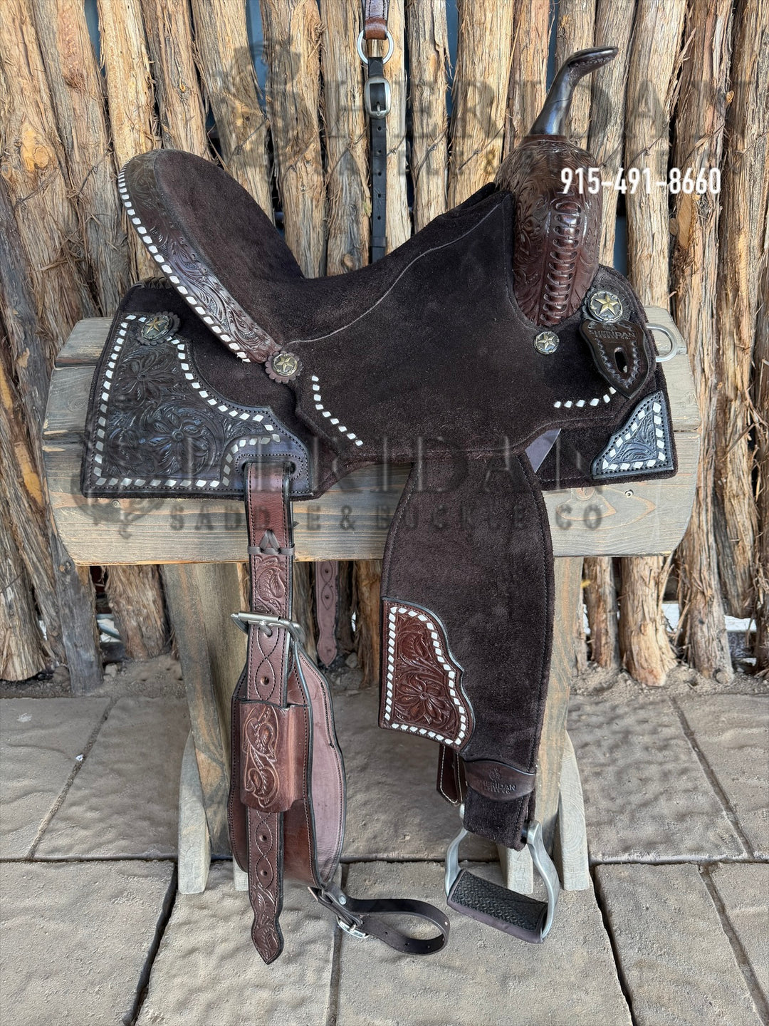 $1,475 - 14.5" Sheridan AirLite Barrel Racing Saddle 20lbs