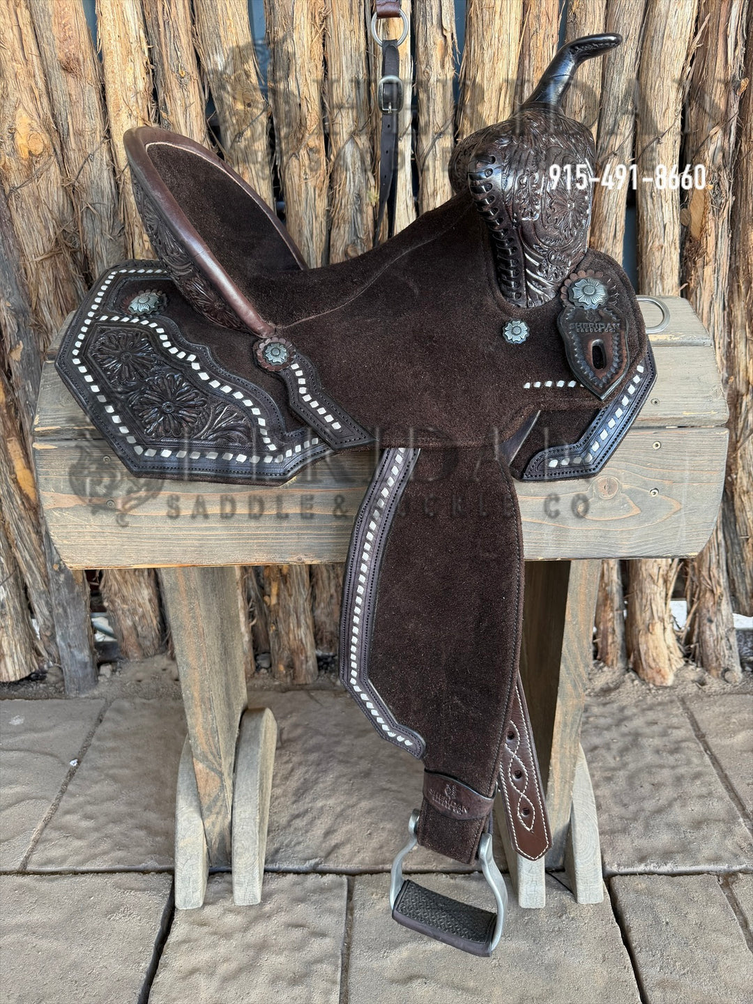 $1,475 - 14.5" Sheridan AirLite Barrel Racing Saddle 20lbs