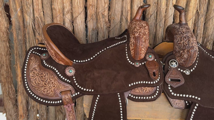 Sheridan AirLite Barrel Racing Saddle Extra Padded Seat