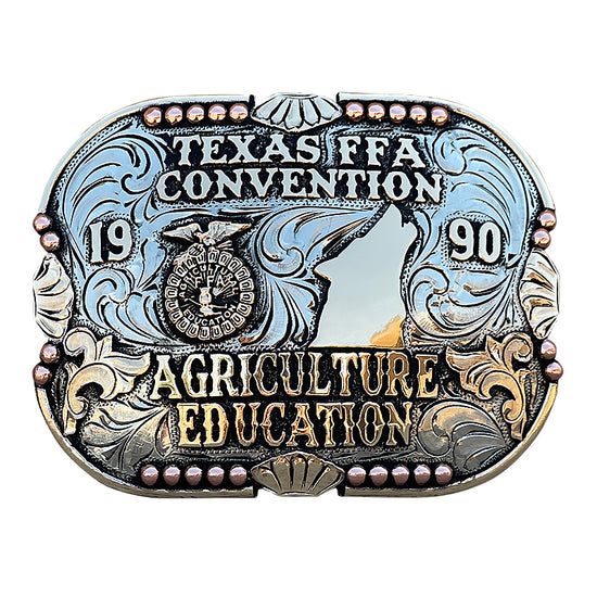 Agriculture Graduation Class Buckle