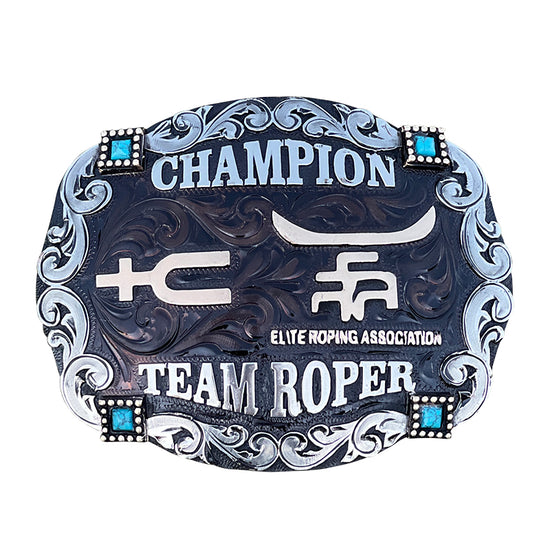 Albuquerque Smoked Silver Buckle