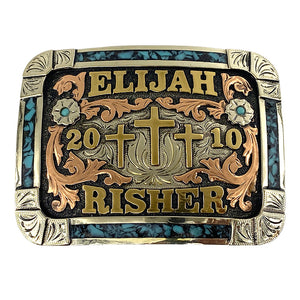 Athens Trophy Award Belt Buckle Sheridan