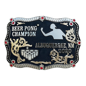 Beer Pong Sports Buckle