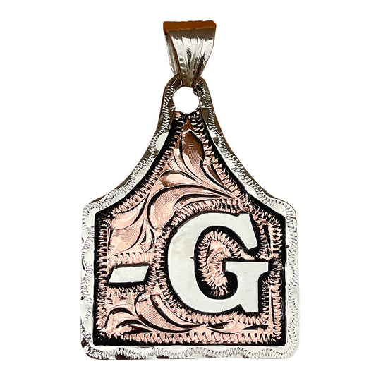 Cowtag Necklace Pendant