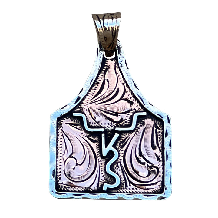Cowtag Necklace Pendant
