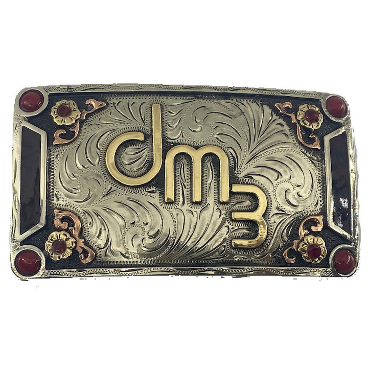 Custom Crushed Stone With Brand Box Buckle