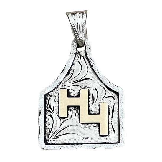 Cowtag Necklace Pendant