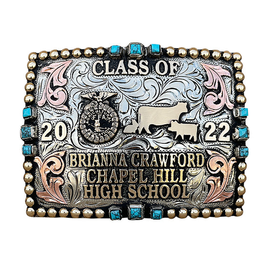 FFA Graduation Class Buckle