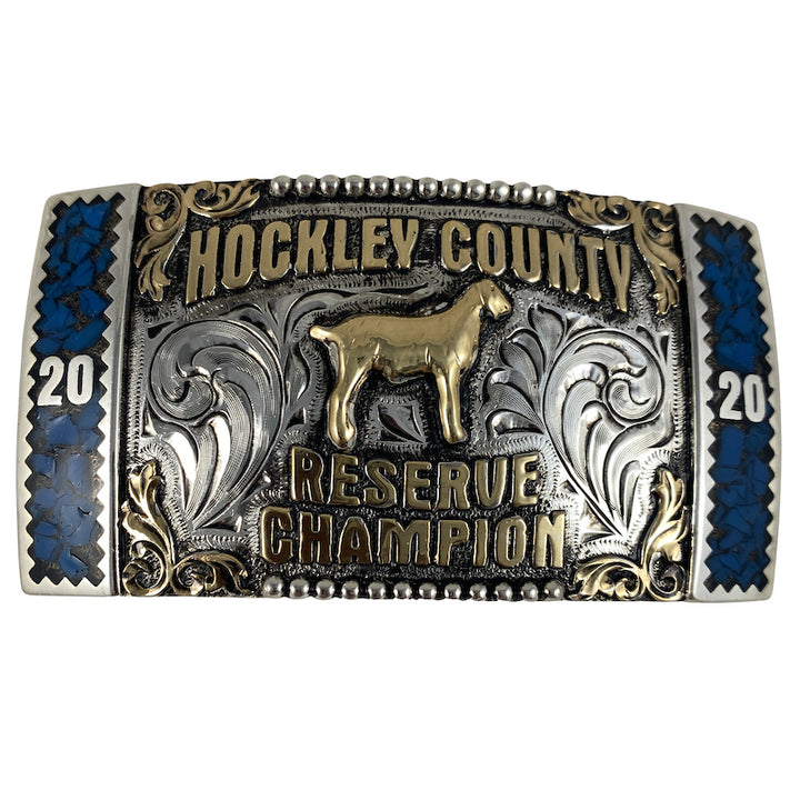 Fallon Trophy Belt Buckle Box Style Sheridan