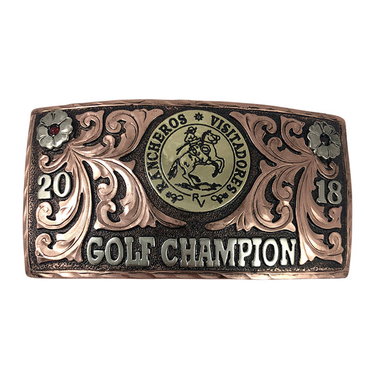 Golf Box Style Sports Buckle