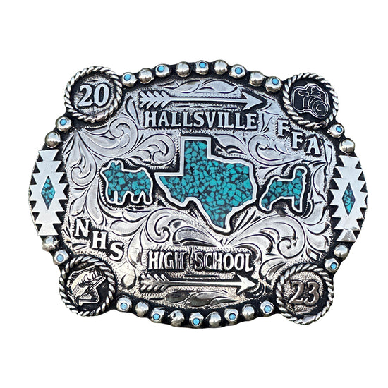 Hallsville Graduation Class Buckle