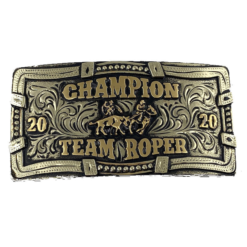 Hobbs Silver Box Custom Style Belt Buckle Sheridan Buckle Co