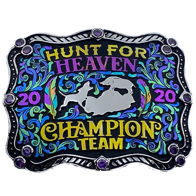 Hog Hunting Custom Trophy Buckle Sheridan
