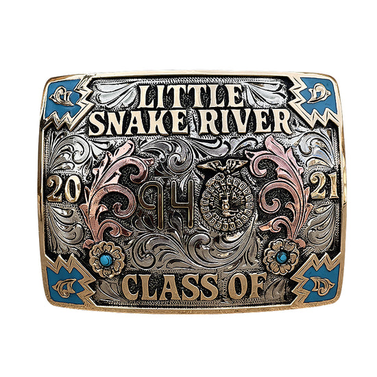 Idaho Graduation Class Buckle