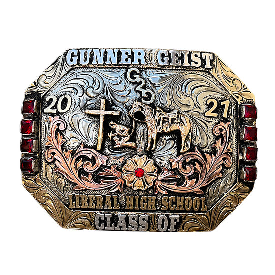 Liberal Graduation Class Buckle