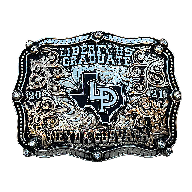 Bluebonnet Graduation Class Buckle