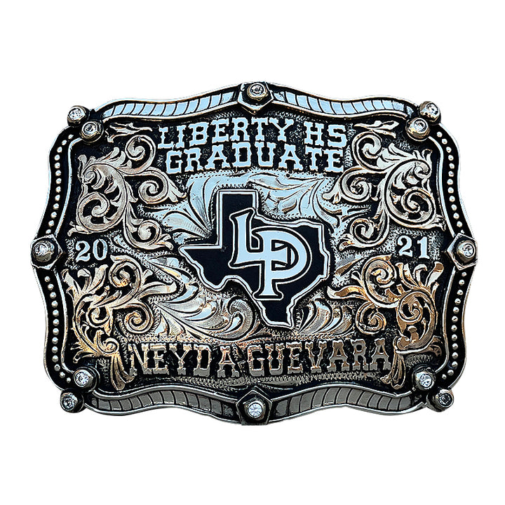 Bluebonnet Graduation Class Buckle