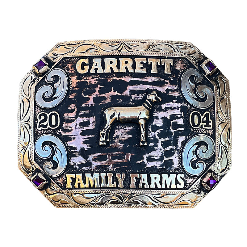 Oxford Custom Western Trophy Belt Buckle