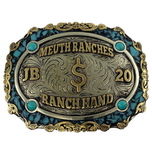 Ranch Personal Custom Western Belt Buckles Sheridan