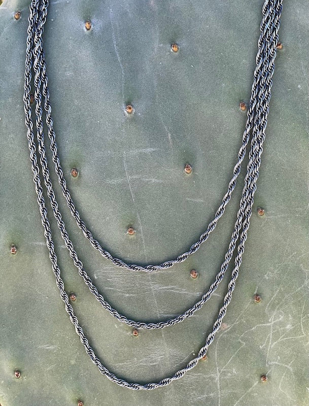 Rope Chains Sterling Silver