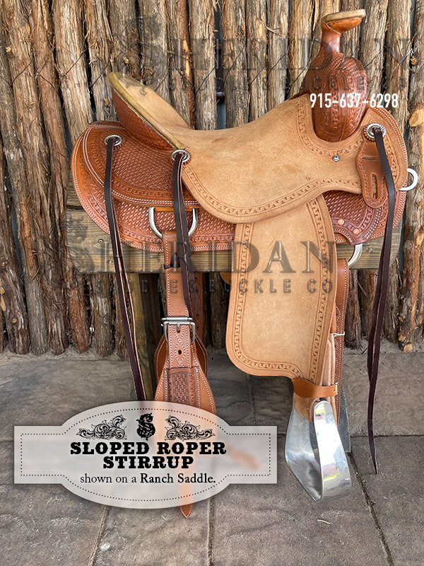 Large Aluminum Sloped Stirrups