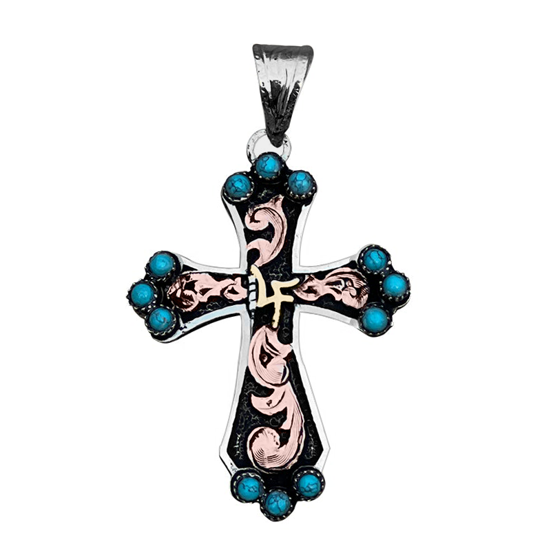 Cross-Necklace-Stones