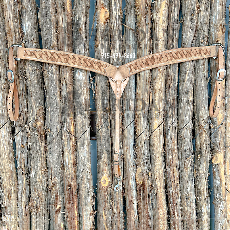 Light Duty 3-Piece Barrel Breast Collar- Basket