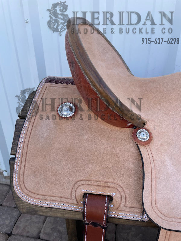 Sheridan Barrel Racing Saddle 1/4 Tooling
