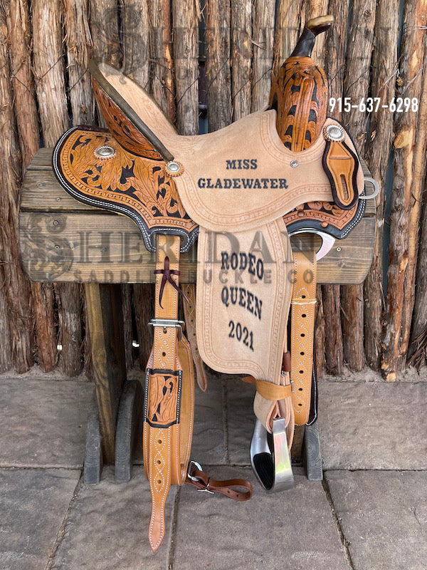 Sheridan Barrel Racing Saddle Feather