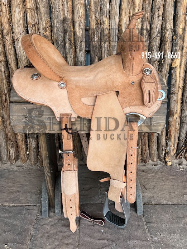 Sheridan Barrel Racing Saddle In Seat Rig