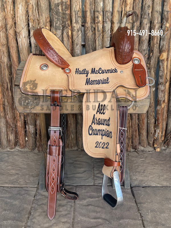 Sheridan Barrel Racing Saddle 1/4 Tooling