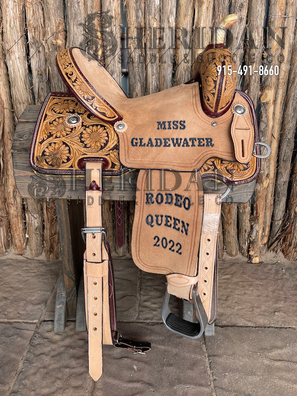 Sheridan Barrel Racing Saddle 1/2 Tooling