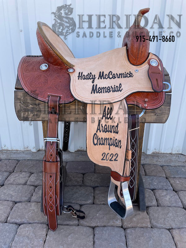 Sheridan Barrel Racing Saddle Round Margarita