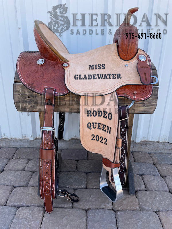 Sheridan Barrel Racing Saddle Round Margarita