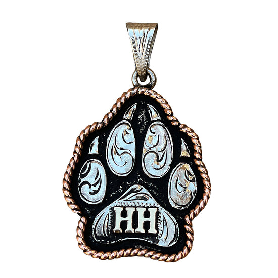 Paw Print Pendant