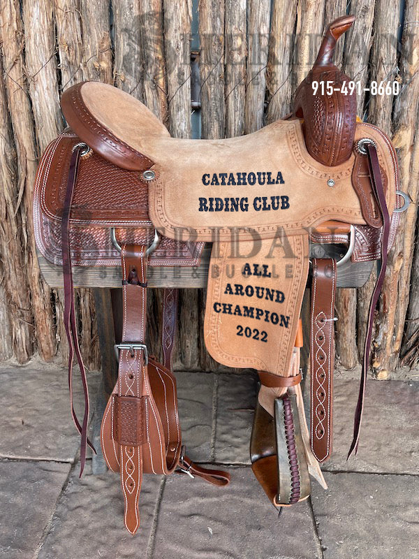 Sheridan Cutting Saddle Basket