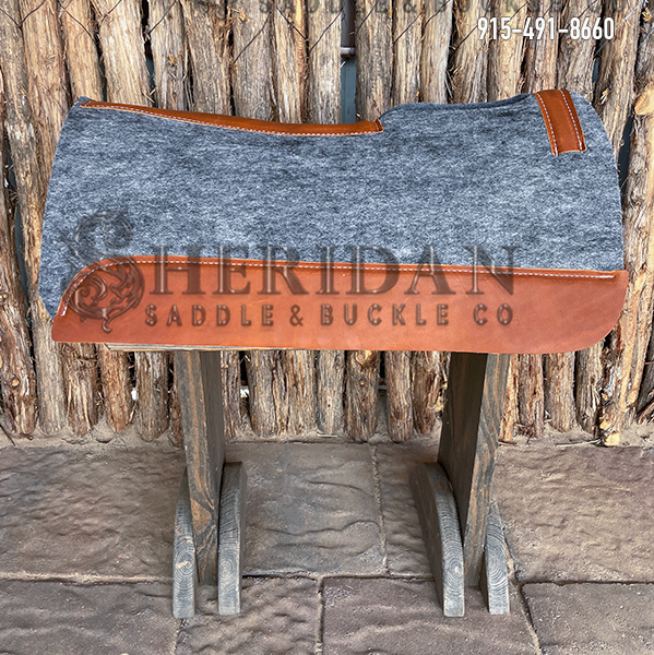 Grey Contoured Felt Pad Blanket