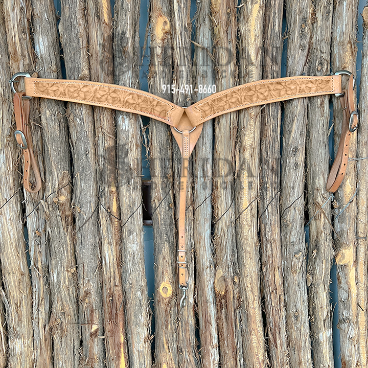 Light Duty 3-Piece Barrel Breast Collar- Wildflower